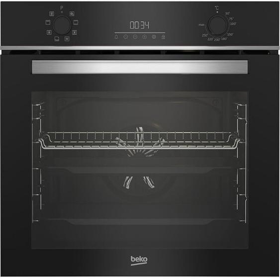 Beko - Four encastrable multifonction 72 l, chaleur tournante AeroPerfect, 8 programmes, nettoyage vapeur SteamShine® (BBIM13300X)
