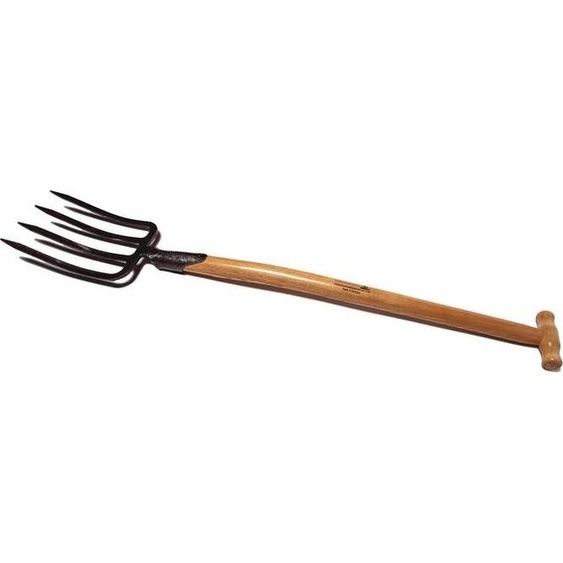 Fourche à bêcher avec virole à rails, dents de lance Longueur des dents 260 mm 1140 mm