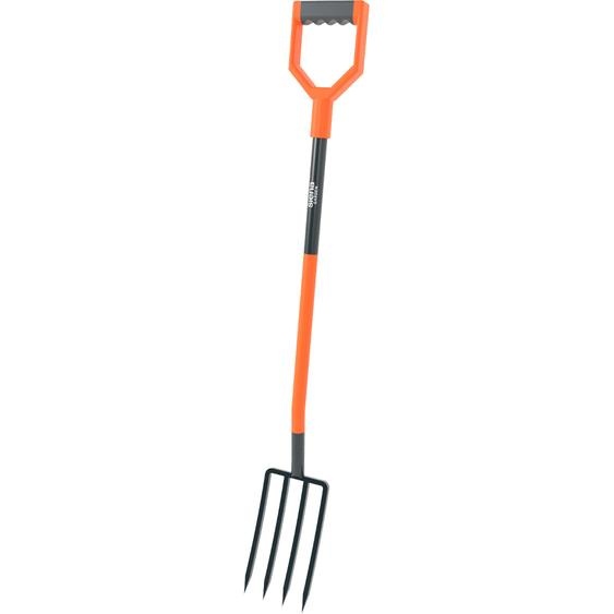Fourche à bêcher Plus 125 cm, 4 dents avec poignée en D