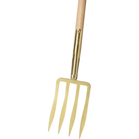 Fourche à bêcher version légère avec 4 dents de lance Dents-L.250mm IDEAL