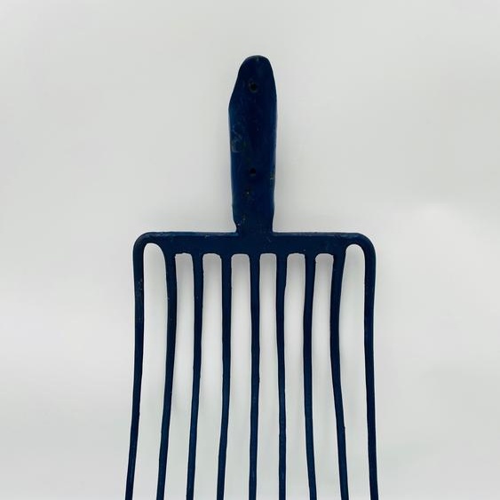 Fourche à pierres 9 dents fourche, fourche à charbon, fourche à pierres, fourche à charbon avec douille à ressort