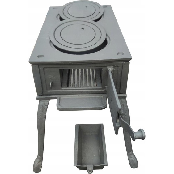 Fourneau de chèvre en fonte Four de jardin rétro Fumoir dans le jardin