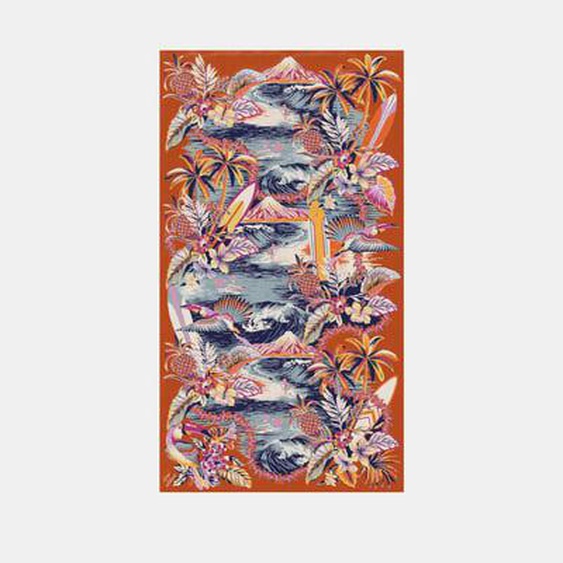 Fouta de plage Hawai à motif