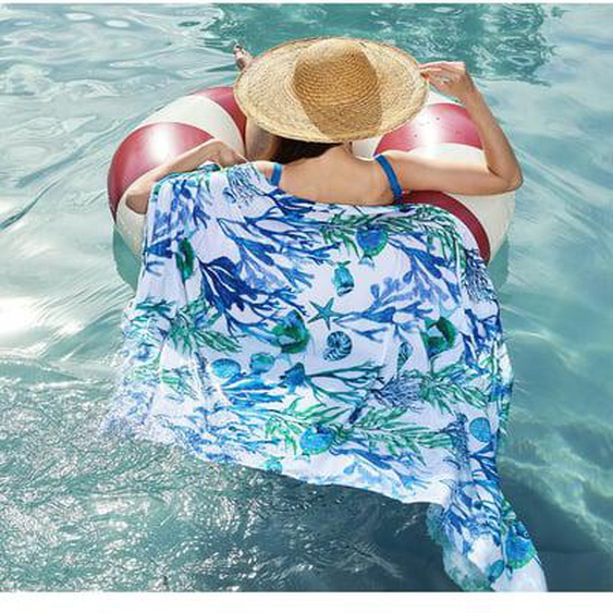 Fouta pur coton Noumea paradis