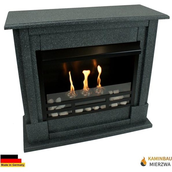 Foyer à gel Cheminée à léthanol Modèle Rafael Premium Royal Granit foncé