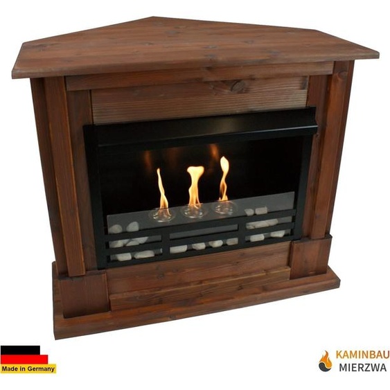 Foyer à gel Cheminée dangle à léthanol Rafael Premium Royal - Noyer