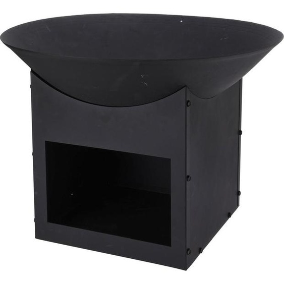 Foyer de jardin portable en fonte 57 cm