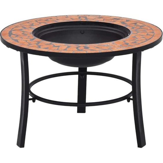 Foyer de style élégant Mosaïque céramique terre cuite 68 cm FR19017