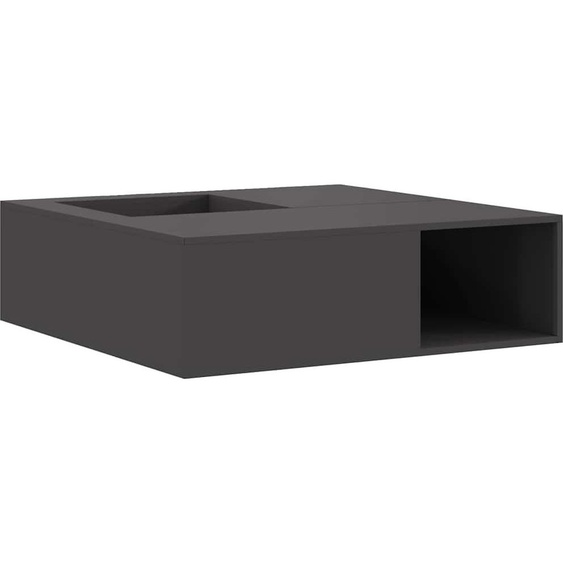 Foyer vidaXL noir 100 x 100 x 30 cm en acier