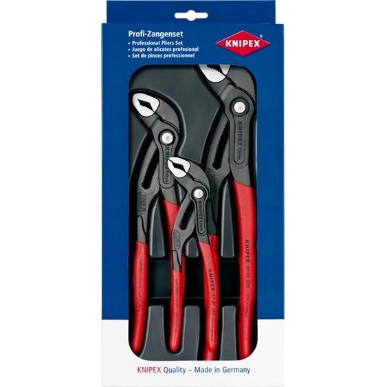 FP - knipex 00 20 09 V02 Jeu de pinces Cobra® 1 x 87 01 180, 1 x 87 01 250, 1 x 87 01 300
