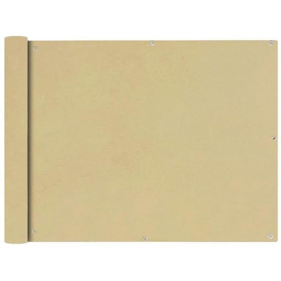 FR Life817928 &Moderne Cloison de séparation Pour Jardin, Balcon, Terrasse - Paravent Écran de balcon - en tissu Oxford 90x400 cm Be