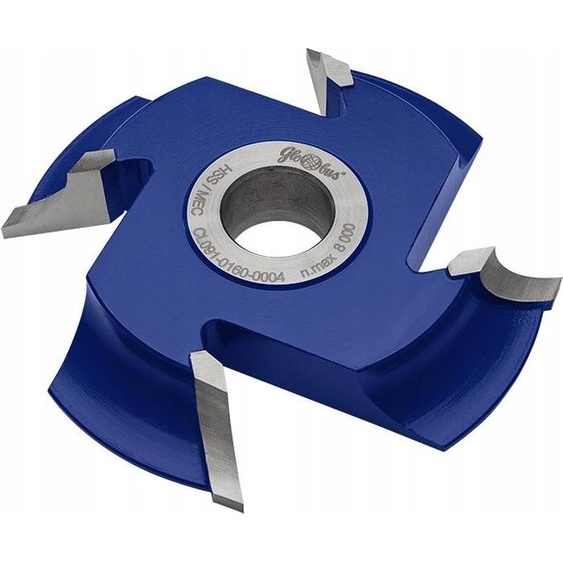 Fraise à arrondir GLOBUS HSS R15 D120x30x4Z/droite