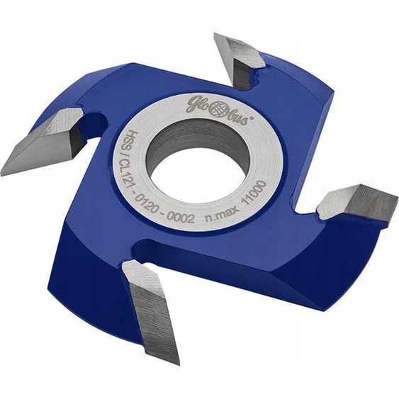 Fraise à chanfreiner GLOBUS HSS 45° D130x30x4Z H20mm/gauche