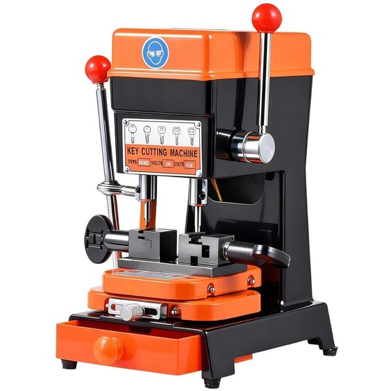Fraise à clés - 220V - Machine de découpe pour clés de voiture - Copieur de clés électrique - Appareil de table - Pour les services de serrurerie et les magasins de bricolage