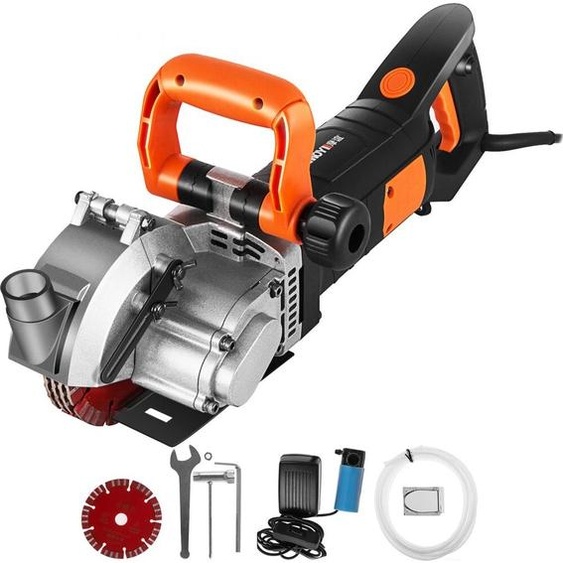 Fraise à maçonner électrique - Fraise à maçonner - Machine à maçonner - Machine à maçonner - Machine à mortaiser 42mm pour brique - granit - marbre - béton