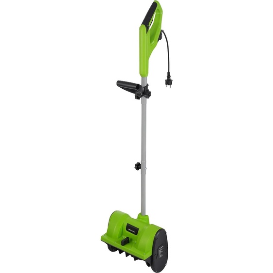 Fraise à neige, 1200W moteur en cuivre pur, design ergonomique, poignée réglable, vert, électrique
