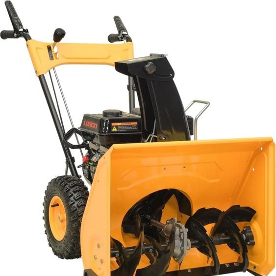 Fraise à neige 6,5 CV Jaune et noir