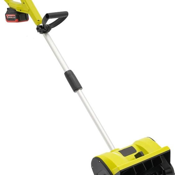 Fraise à neige - Électrique 1200 W - Sans batterie - Légère et compacte - Jaune