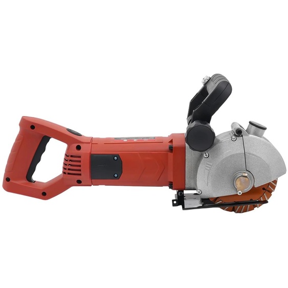 Fraise à rainure électrique - Fraise à rainure - Puissance nominale de 2700 W - 6200 tr/min - Dimensions maximales de coupe : 42 x 41 mm - Moteur en cuivre sans balais - Rouge