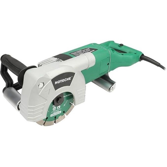 Fraise à rainures de 156 mm, 2400 W, 8000 tr/min, verte, avec emballage coloré et coffret en plastique