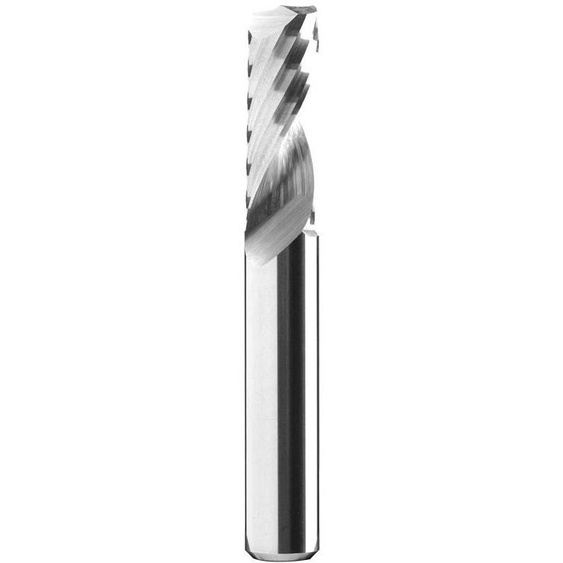Fraise de finition CNC BRÜCK VHW Z1 - MEC D=12 mm NL=40 mm GL=80 mm S=12 mm - RL/RD | 370D12040080