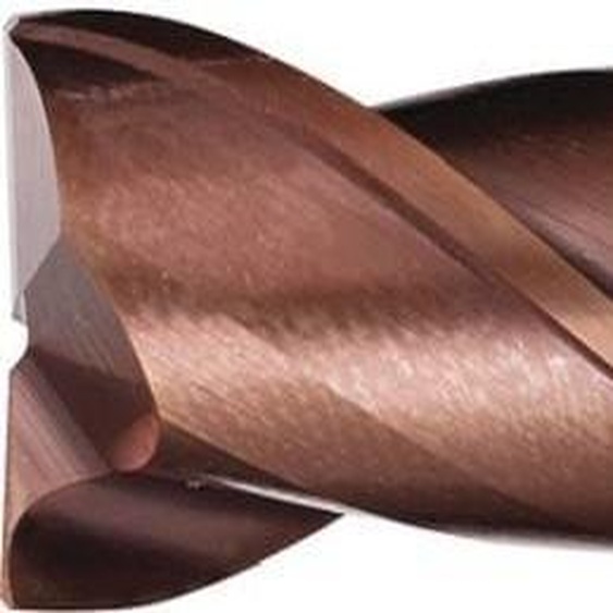 Fraise à rainurer DIN 6527 L, type N, longueur nominale 20 mm, longueur utile 50 mm, VHM TiAlN DIN 6535 HB, nombre de dents : 2
