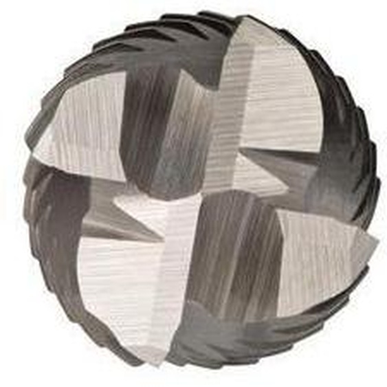 Fraises en bout C407 DIN 844 K D.9mm L.19mm HSS-E-PM Blank 35Grad Z.4
