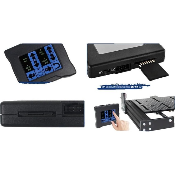 Fraiseuse CNC, gravure à grande vitesse,conviviale, et contrôleur tactile, 10W