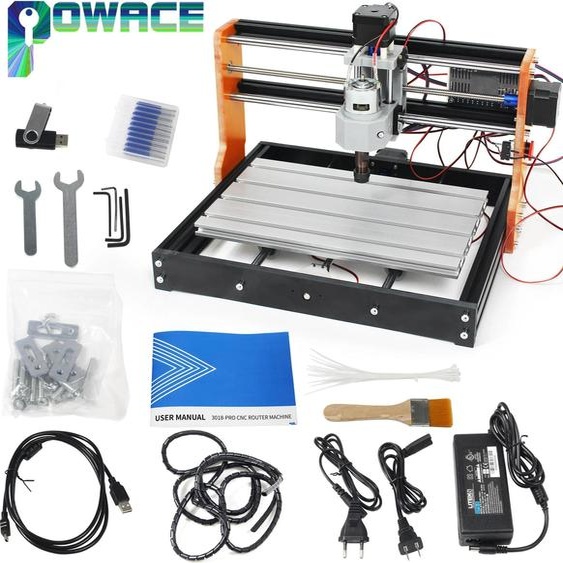 Fraiseuse CNC, Gravure à grande vitesse,conviviale, Pas de contrôleur, 20W