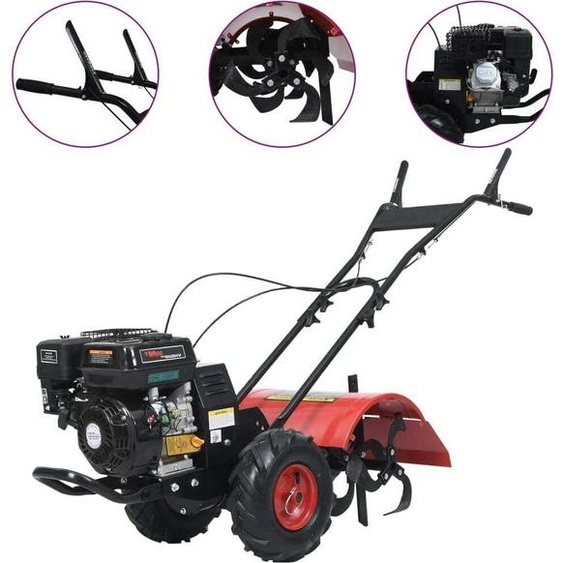 Fraiseuse de jardin à essence 6,5 CV 196 cm³