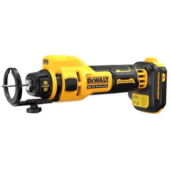 Fraiseuse plaques de plâtre 18 V XR (sans batterie ni chargeur) DEWALT DCE555N-XJ