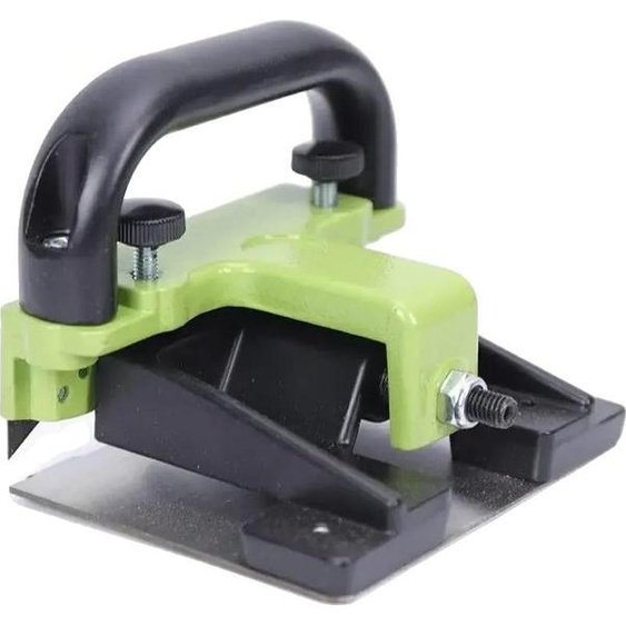 Fraiseuse pour joints de sol, conception à double lame, hauteur de coupe réglable, verte