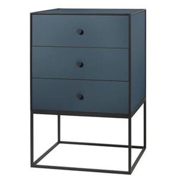 Frame Sideboard - Fjord - avec trois tiroirs - Longueur 49 cm