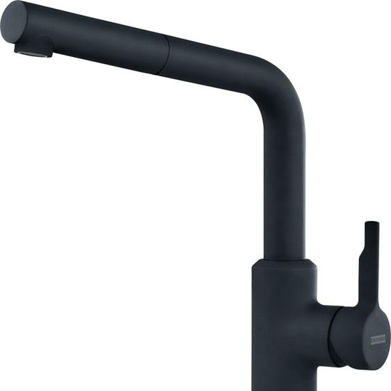 FRANKE Robinet URBAN avec bec à tirage en BLACK MATT / Robinet de cuisine / Mitigeur monocommande