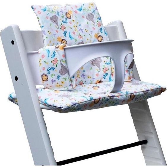 FRESCOCHE Coussin de repas de croissance scandinave Stokke Tripp, coussin de repas de bébé, coussin de remplacement, coton, imperméable