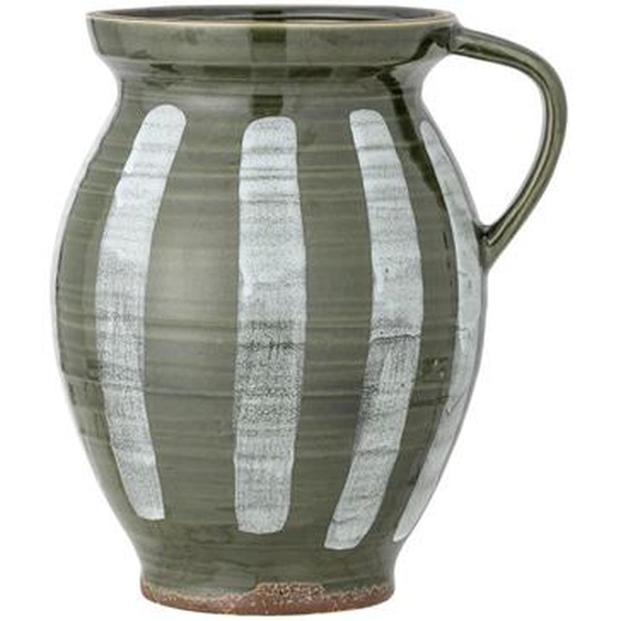 Frigg - Vase en grès céramique H26 - Couleur - Vert