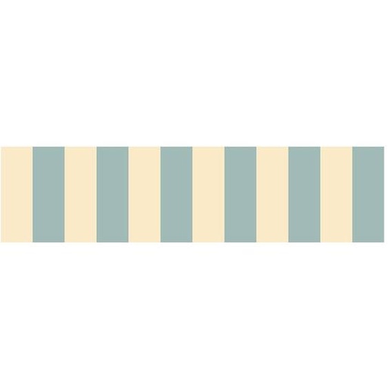 Frise Murale Nostalgia Pastel Beige - Bleu Clair