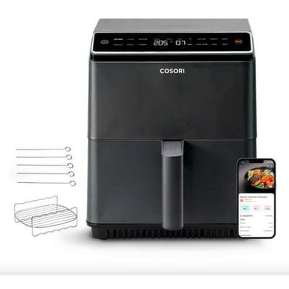 Friteuse sans huile Dual Blaze Noir + grille