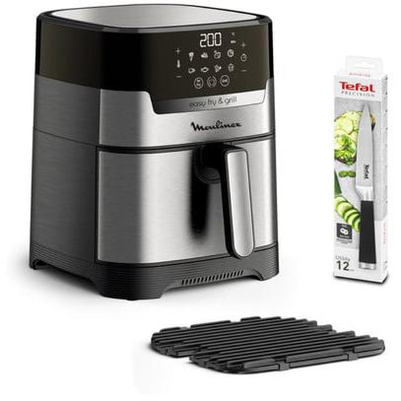 Friteuse sans huile Easy Fry and Grill+Couteau Tefal YY5138FB