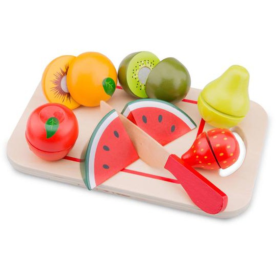 Fruits En Bois À Découper Beige
