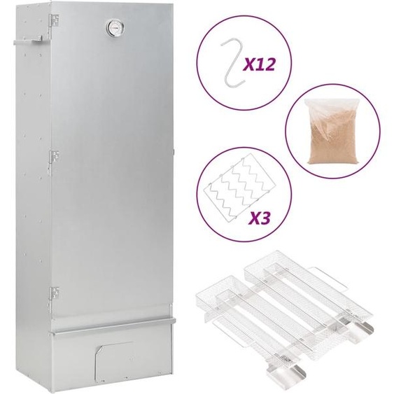 Fumoir à four à BBQ générateur de fumée froide acier galvanisé