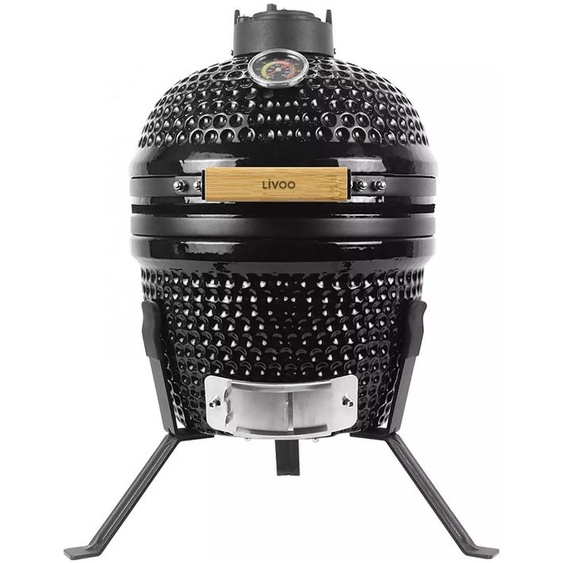 Fumoir/bbq.ceramique.thermometre.d27cm. - Livoo