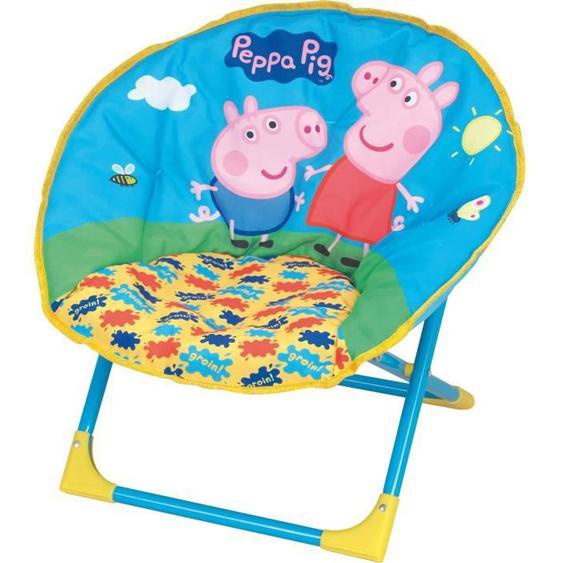 Fun House Peppa Pig siege lune pliable pour enfant