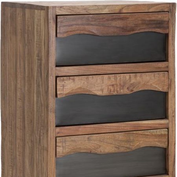 FURNLUX Commode Yellowstone Marron 45cm / Couleur principale : Marron / Dimensions : 45 x 100 x 40 cm