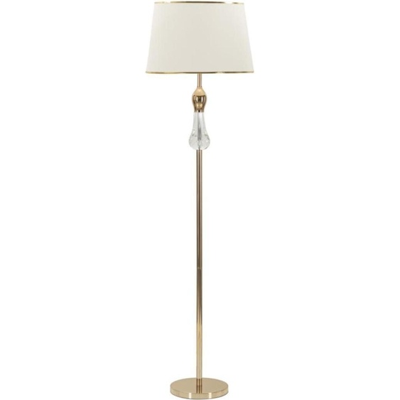 FURNLUX Lampadaire Bratislava Or 45cm / Couleur principale : Or / Dimensions : 45 x 165 x 45 cm
