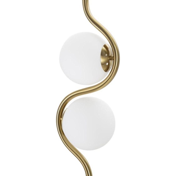 FURNLUX Lampadaire Glamy Gold 25cm / Couleur principale : Or / Dimensions : 25 x 168 x 25 cm