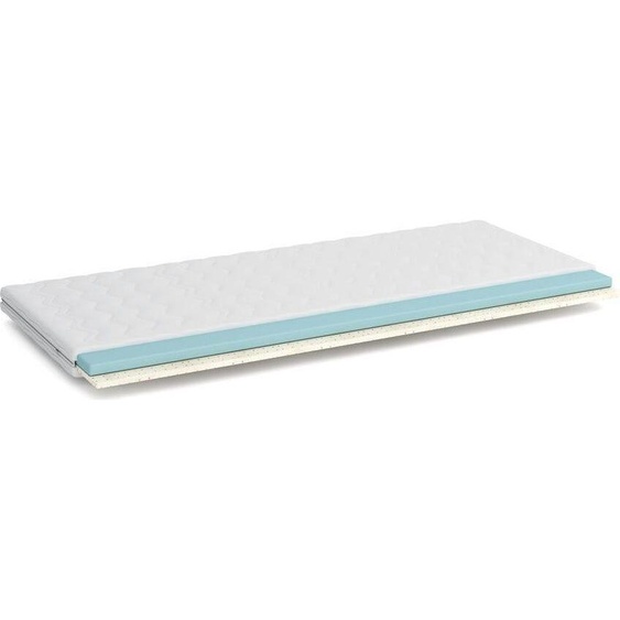 FURNLUX Matelas sans ressorts Gombo blanc 140x200cm / Hauptfarbe : Weiß / Abmessungen : 140 x 200 x 12 cm