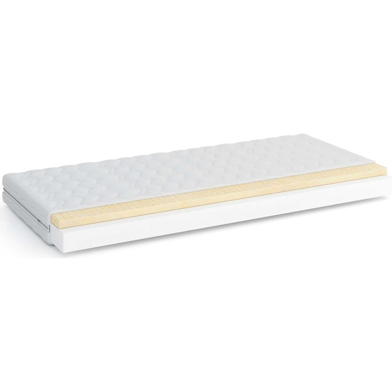 FURNLUX Matelas sans ressorts Majorka Blanc 140x200cm / Hauptfarbe : Weiß / Abmessungen : 140 x 200 x 12 cm