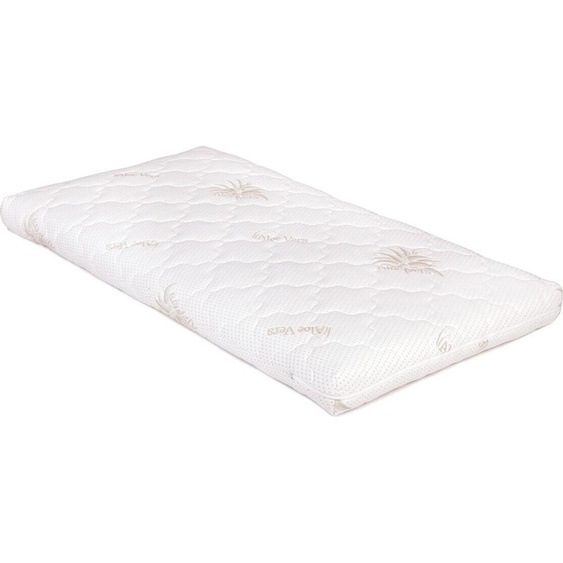 FURNLUX Matelas sans ressorts Mémoire Blanc 80x160cm / Couleur principale : blanc / Dimensions : 80 x 160 x 9 cm