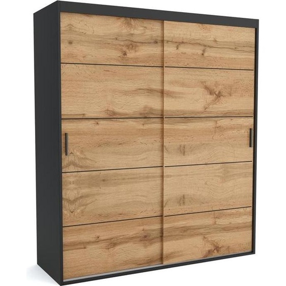FURNLUX Tapis de vestiaire A Marron et Noir 170cm / Couleur principale : Marron / Dimensions : 170 x 60 x 205 cm
